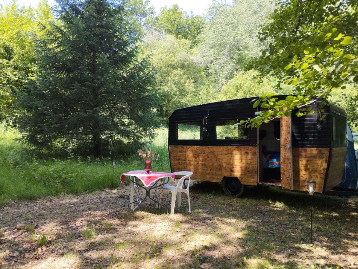 La Caravane Nature Saint-Julien-le-Petit Exterior foto